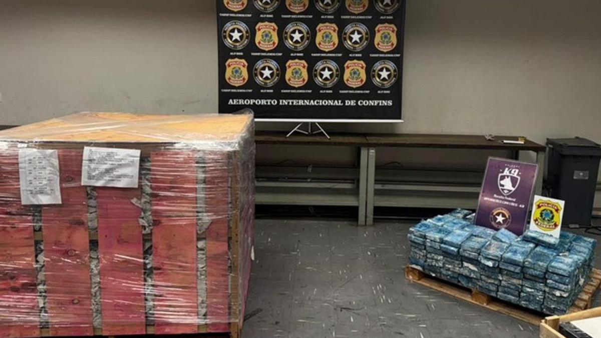 Изъяли рекордные 1.200 килограммов кокаина в Бразилии