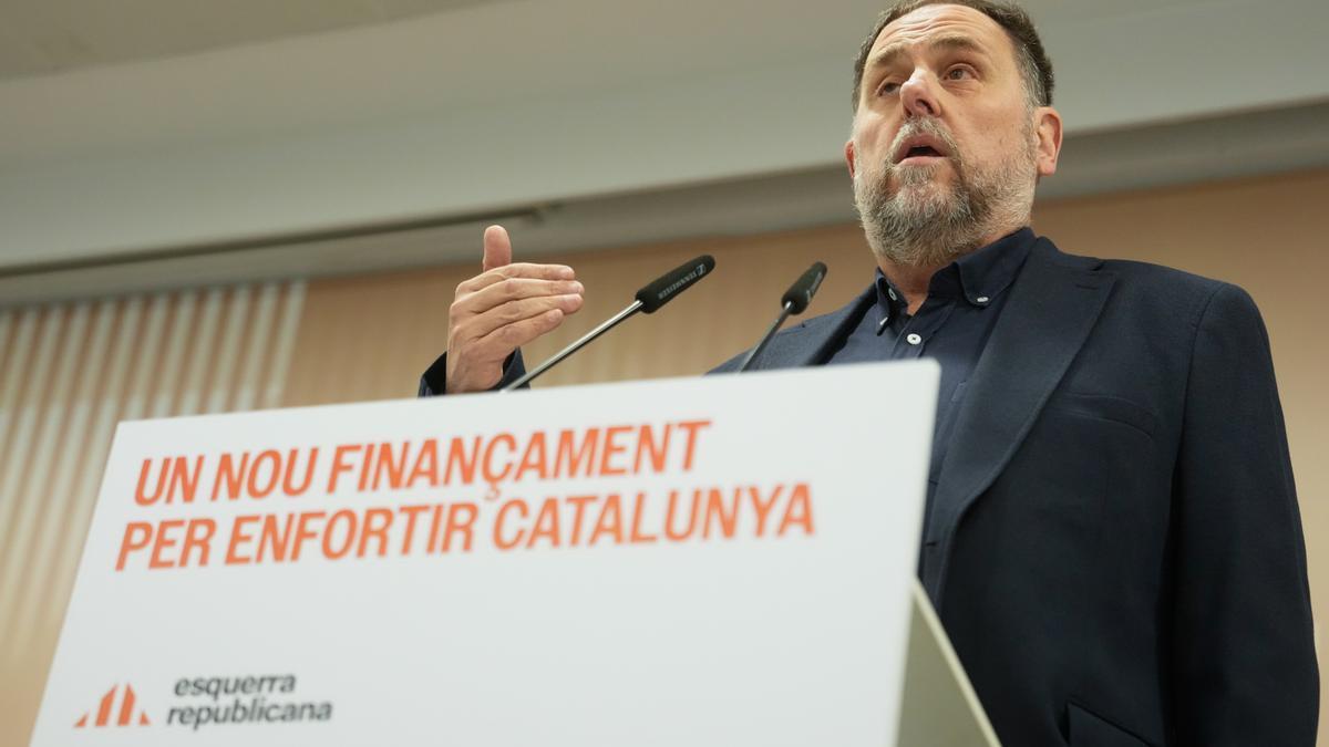 Junqueras, en el Concejo Naciona de ERC