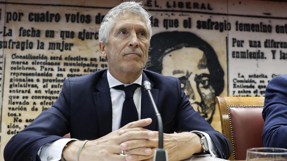 Marlaska acusa al PP de menospreciar al Estado en los incendios para tapar sus errores