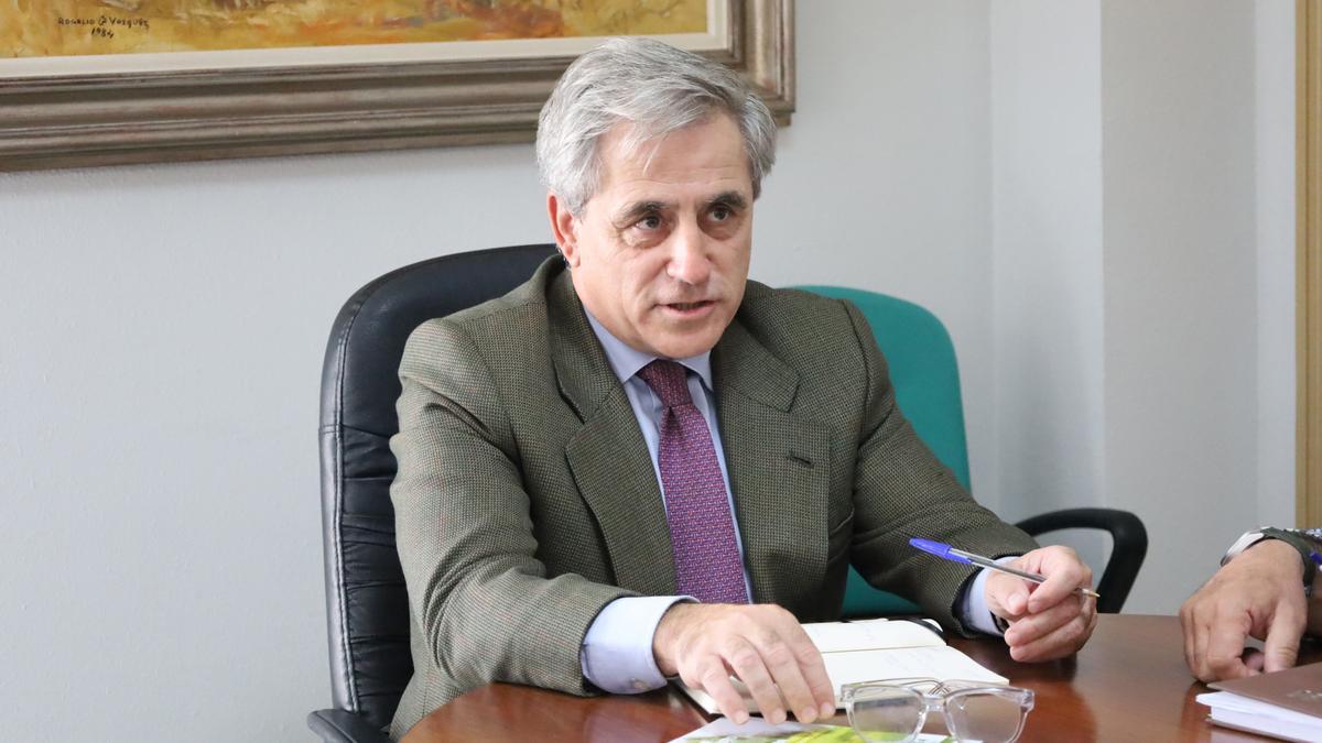 El consejero de Gestión Forestal y Mundo Rural, Ignacio Higuero.