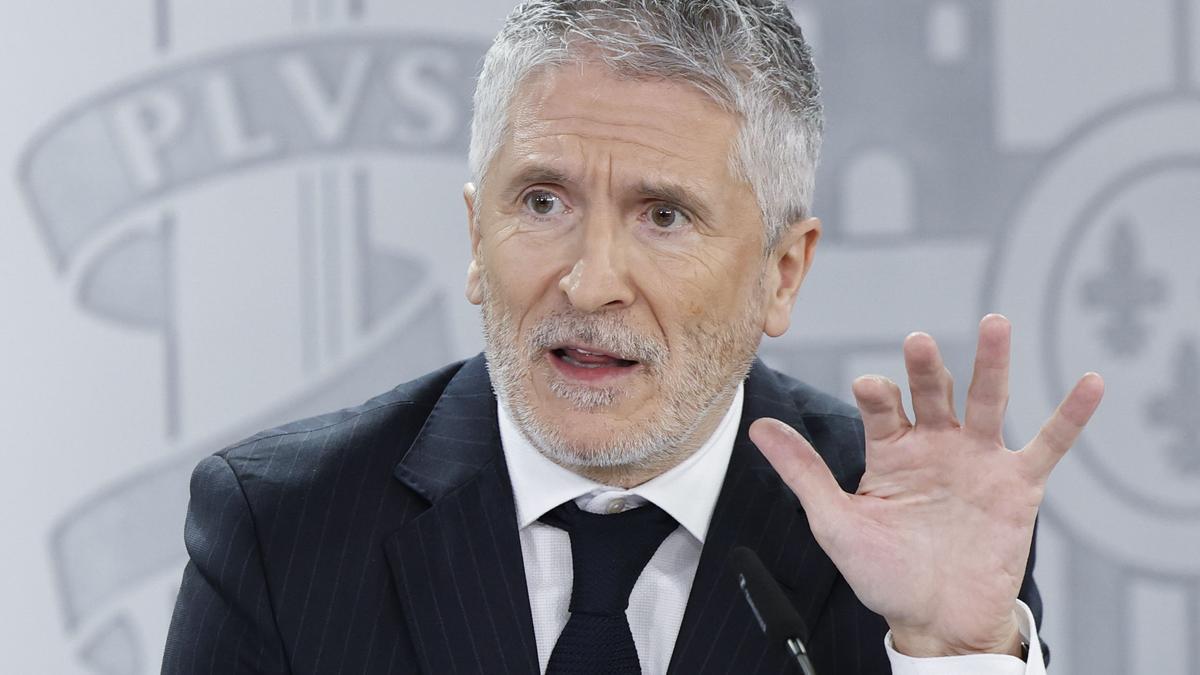 El ministro del Interior, Fernando Grande-Marlaska.