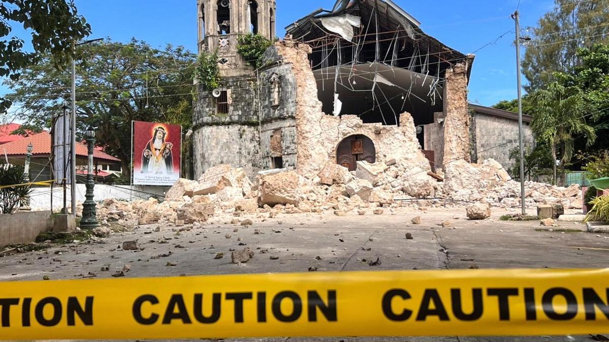 Filipinas moviliza al Ejército y la Guardia Costera en respuesta al seísmo de magnitud 6,9