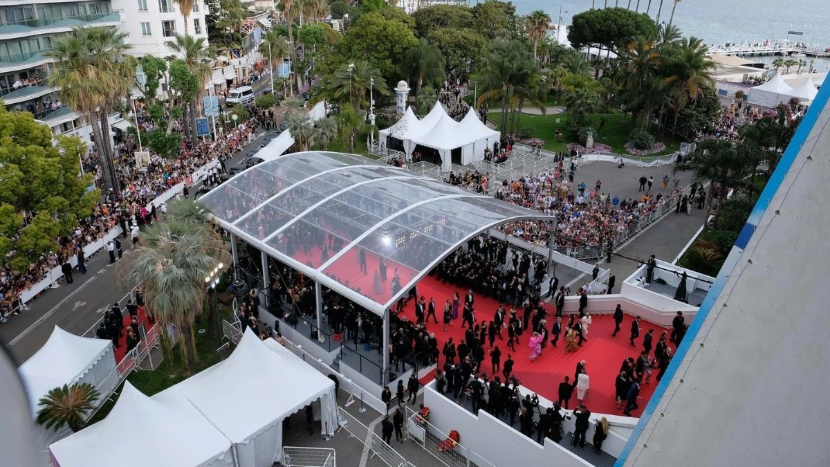 Las escaleras del Festival de Cannes