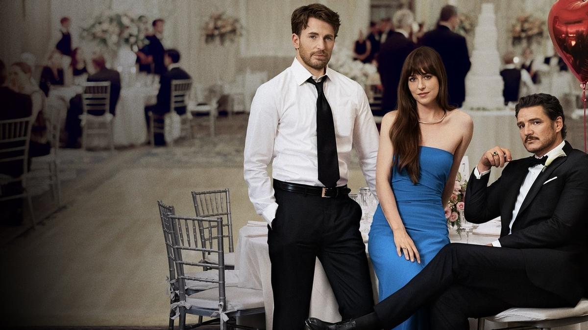 Los protagonistas de 'Materialistas'.