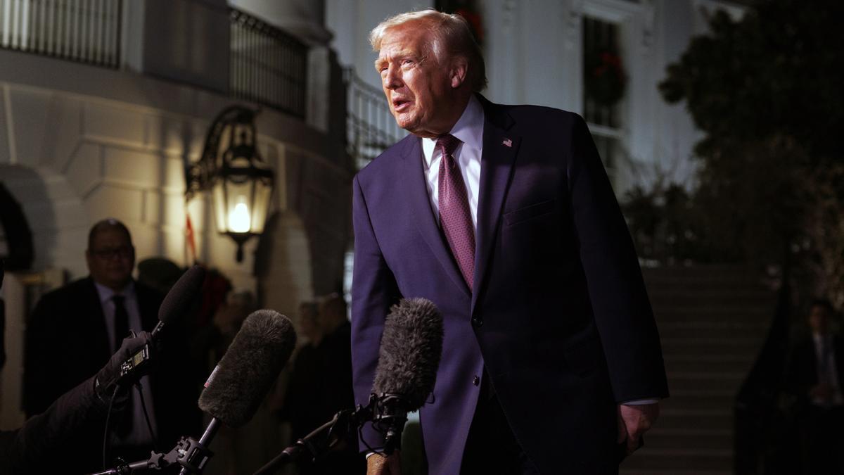 El presidente de Estados Unidos, Donald Trump.