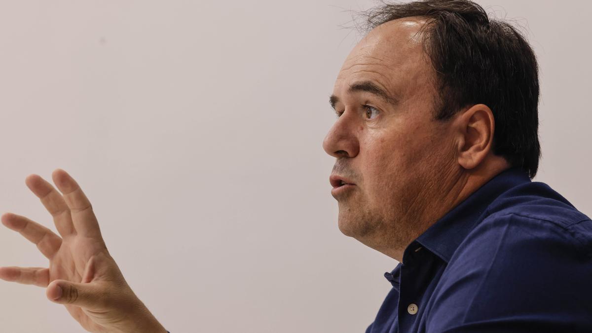 El portavoz del PP de Valencia y miembro del comité ejecutivo nacional, Juanfran Pérez.