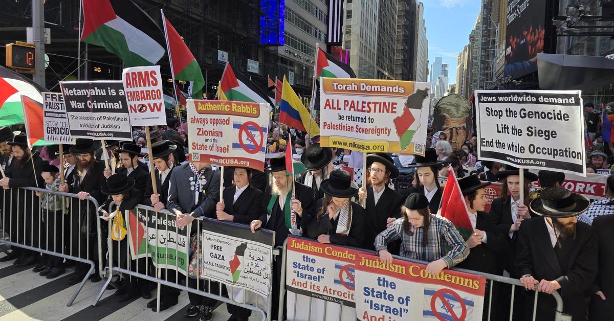 De víctimas del Holocausto a judíos ortodoxos: Nueva York clama contra Netanyahu y por el fin del genocidio