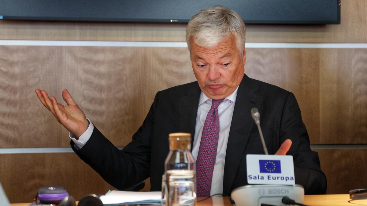 El excomisario europeo de Justicia Didier Reynders, acusado de blanqueo de dinero