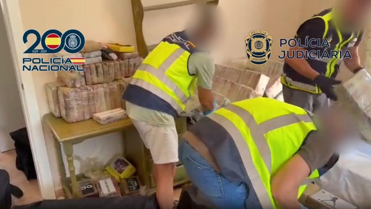 La 'guardería' localizada recientemente en la localidad malagueña.