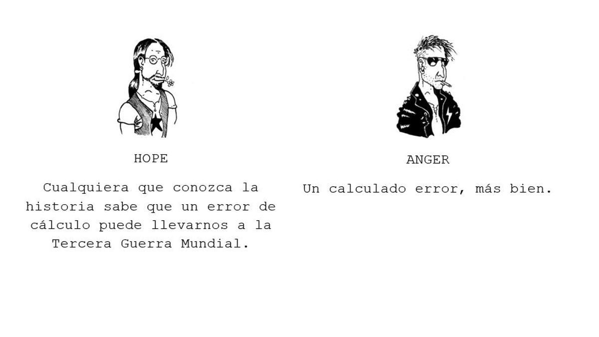 Hope & Anger: a la Tercera Guerra Mundial nos llevará un calculado error, no un error de cálculo