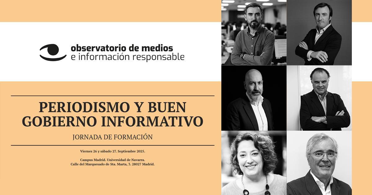 El Observatorio de medios organiza una jornada en Madrid para debatir sobre el futuro del periodismo