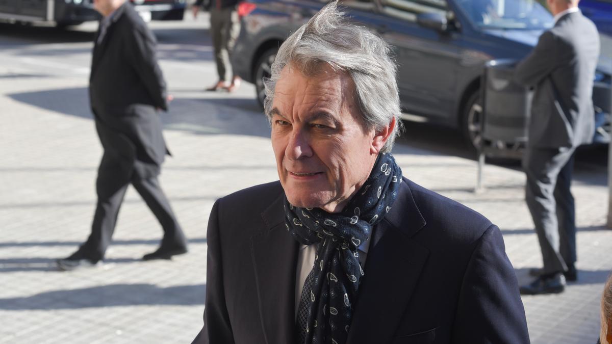 El expresidente Generalitat Artur Mas el pasado mes de diciembre.