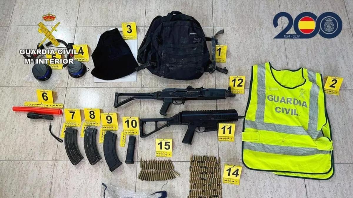 Cargamento incautado.