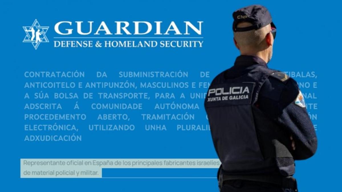 Agente de la Unidad de Policía Adscrita de Galicia