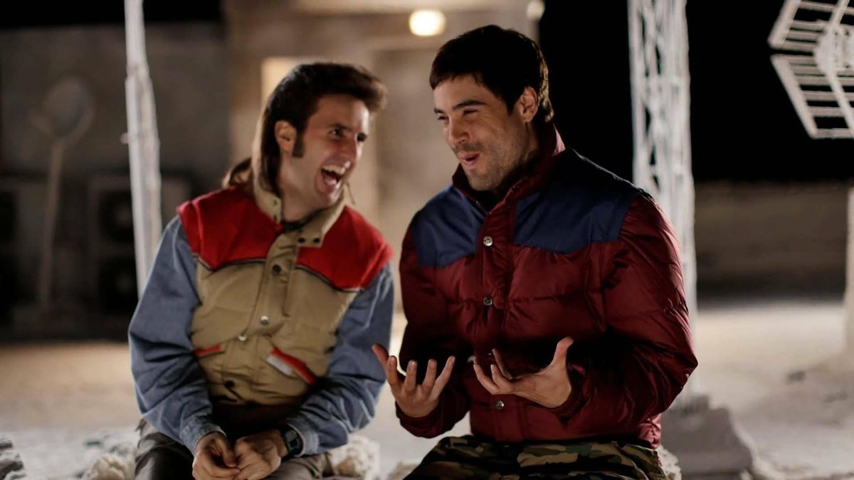Julián López y Unax Ugalde en 'No controles'.