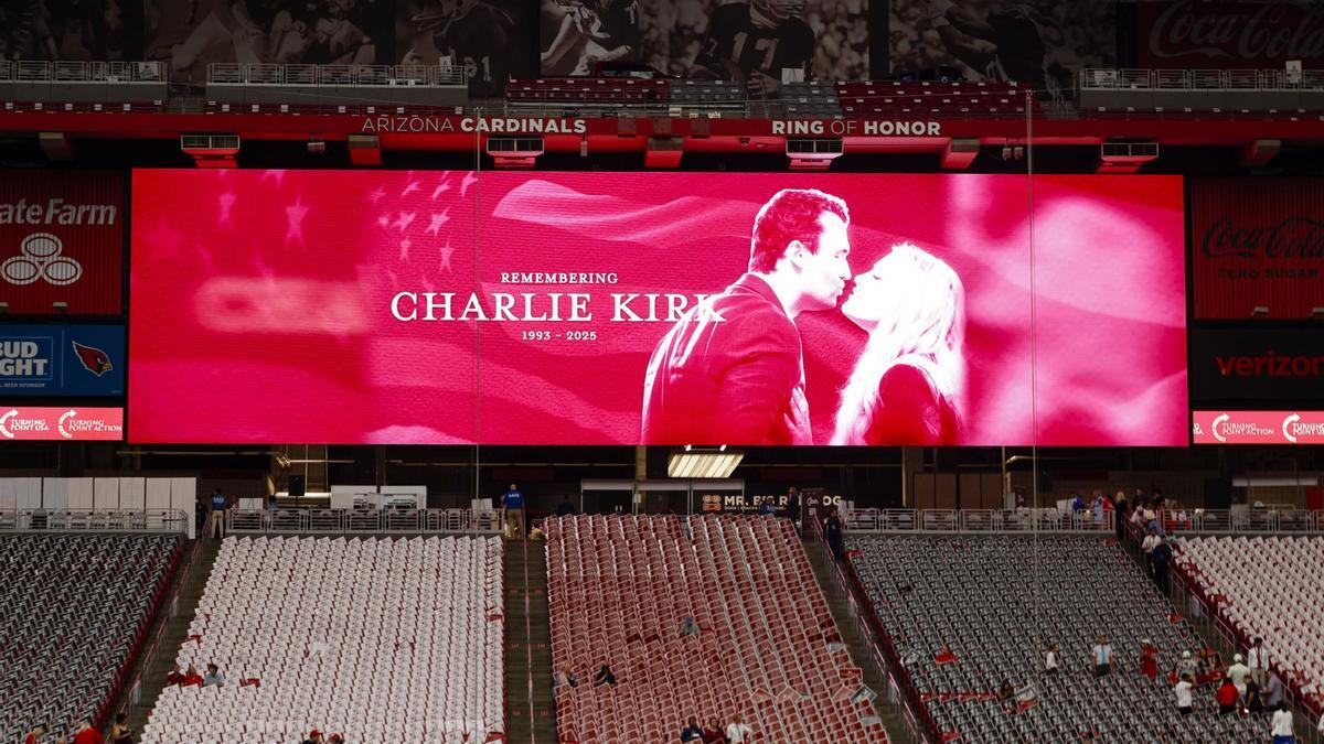 El funeral de Charlie Kirk en Glendale genera tensión y medidas extremas de seguridad