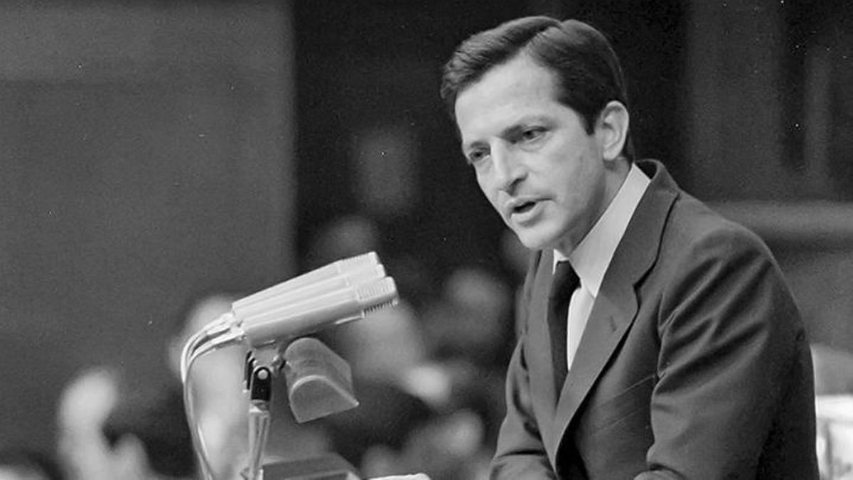 Imagen del expresidente del Gobierno Adolfo Suárez González.