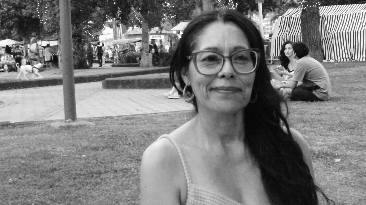 Patricia Rivas Morales en Santiago de Chile.