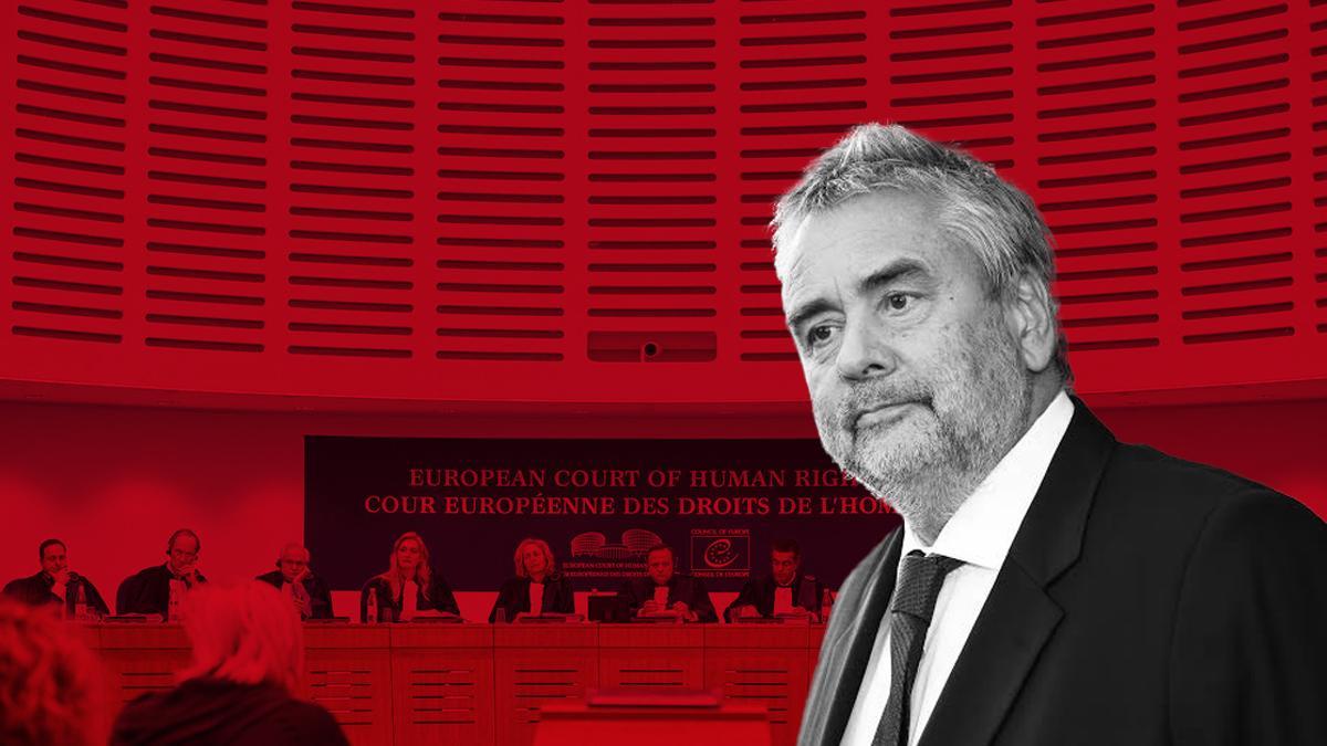 Composición del Tribunal Europeo de Derechos Humanos y el cineasta francés Luc Besson