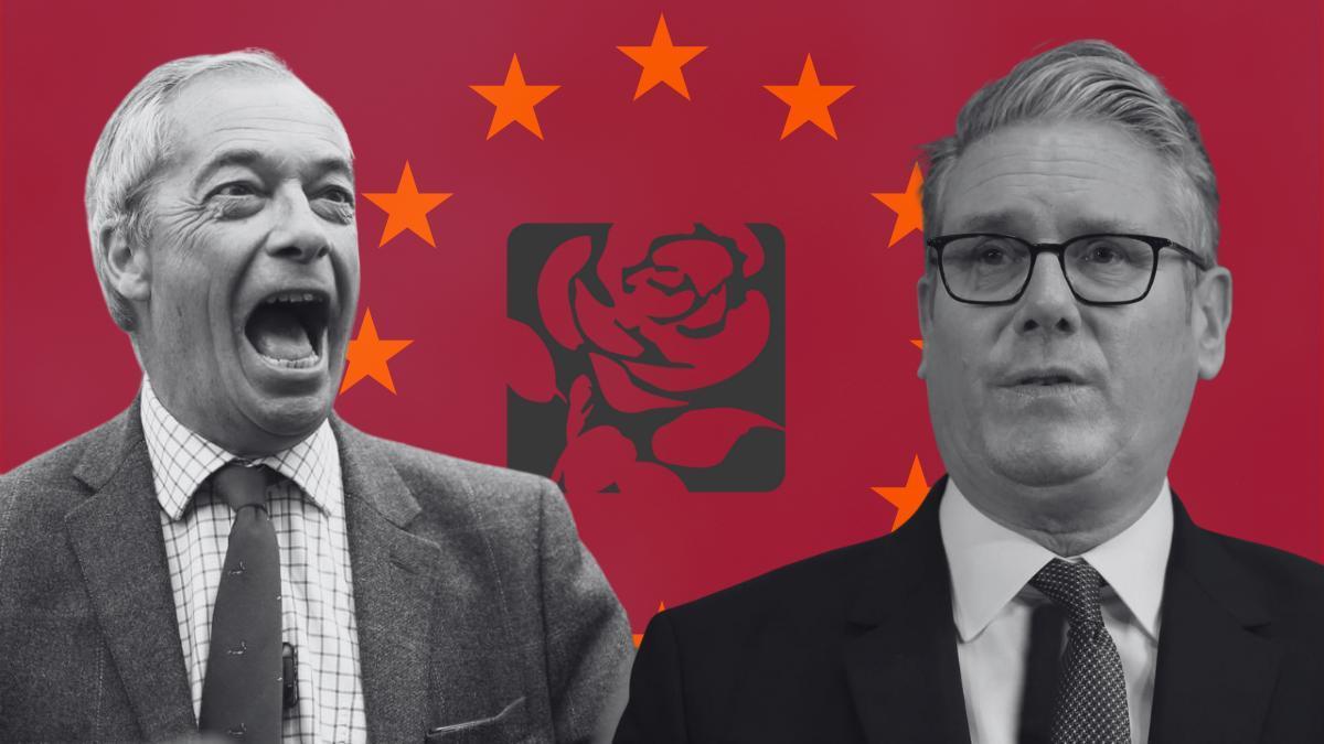 Cuando todo falla, el Brexit: un Starmer desesperado saca la carta del europeísmo para atacar a Farage