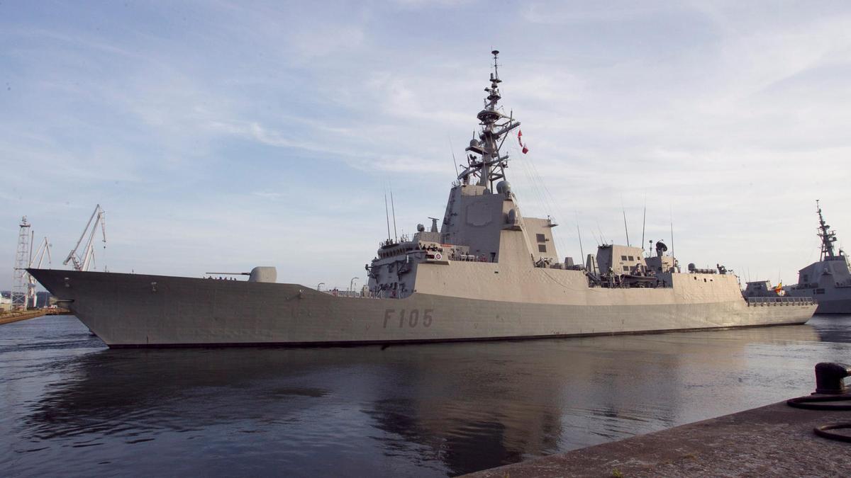 Fotografía de archivo del 25/08/2018 de la fragata Cristóbal Colón.