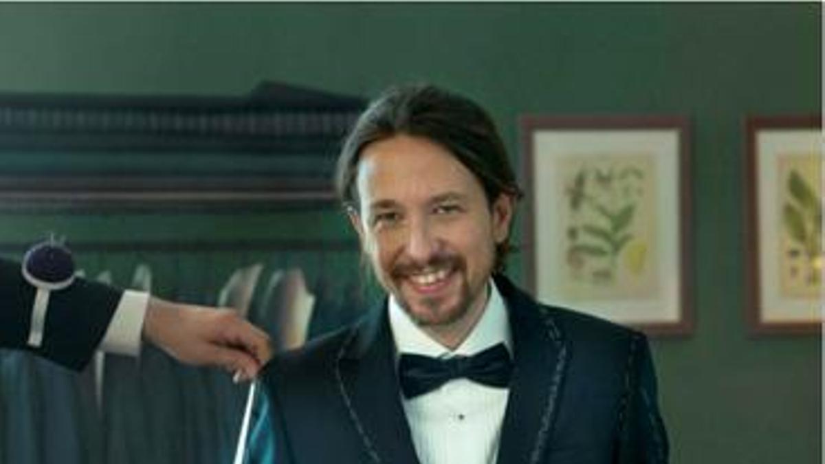 El secretario general de Podemos, Pablo Iglesias, posa para la revista Vanity Fair.