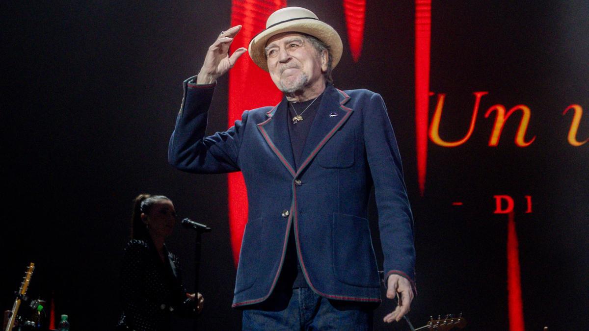 Joaquín Sabina en el Movistar Arena de Madrid en mayo de 2025