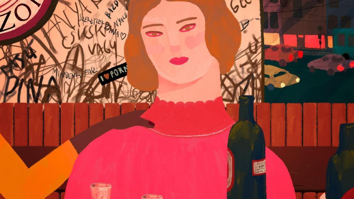 Fotograma de la película de animación 27, de la directora húngara Flóra Anna Buda.