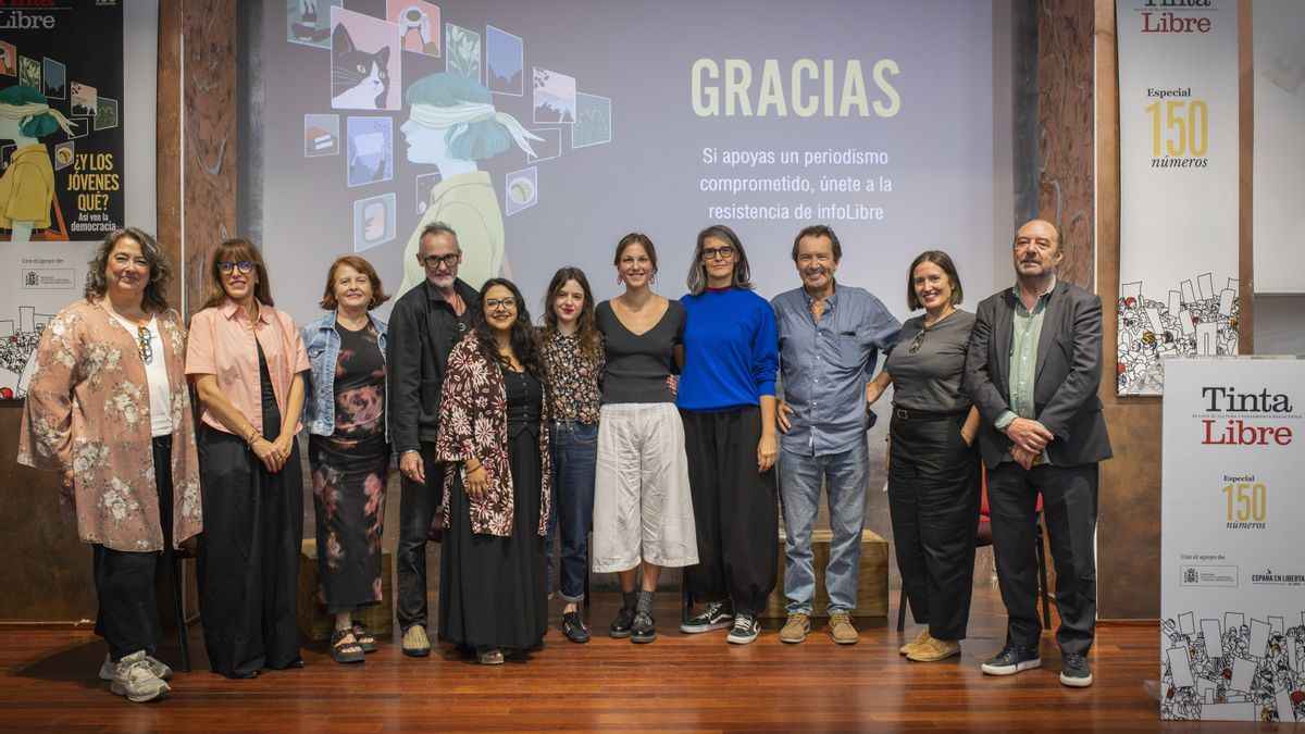 TintaLibre reúne a jóvenes y voces del periodismo para celebrar su número 150 y debatir sobre la democracia
