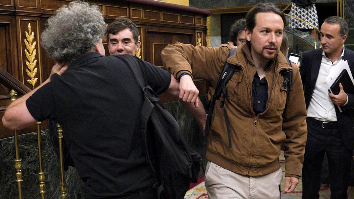 El secretario general de Podemos, Pablo Iglesias.
