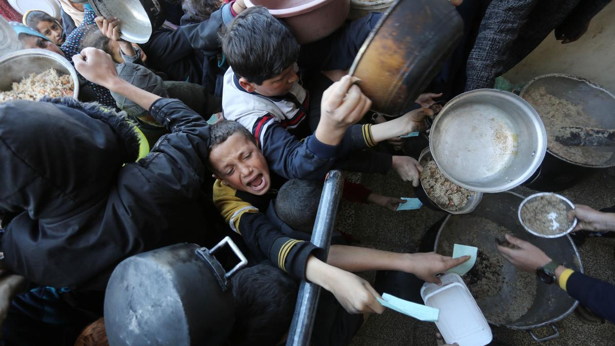 Una imagen de la exposición 'Gaza a través de sus ojos'