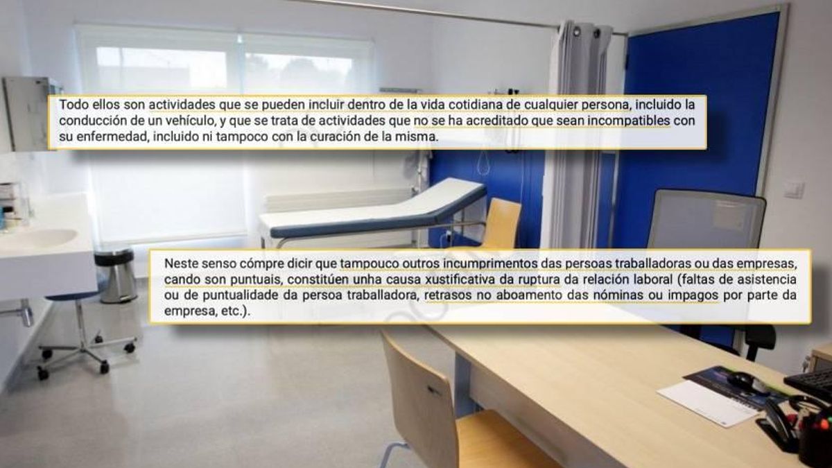 Sentencias que anulan despidos de personas que estaban de baja.