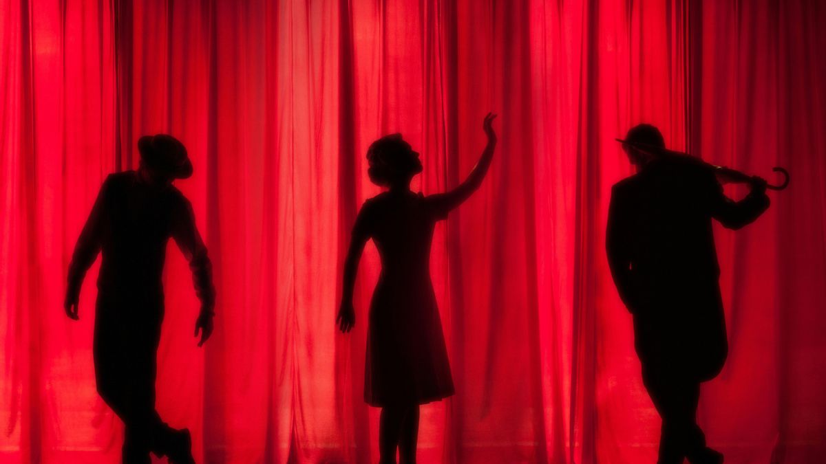 Escenas en un teatro.