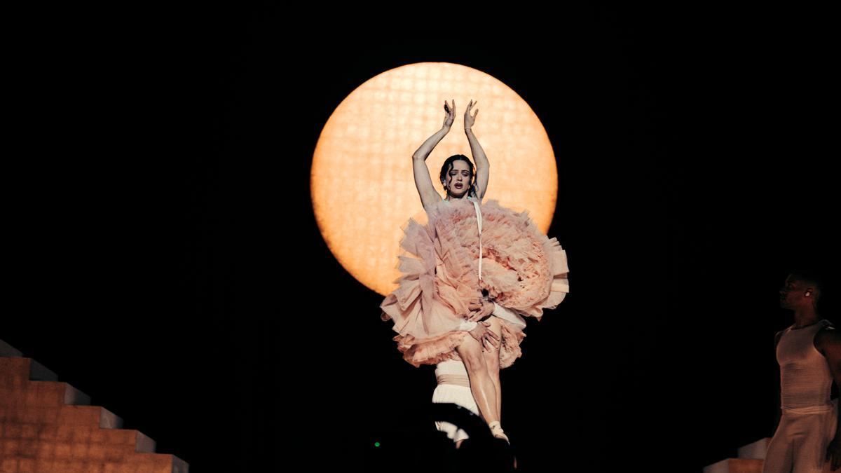 Rosalía en concierto en el Movistar Arena de Madrid el 30 de marzo de 2026.