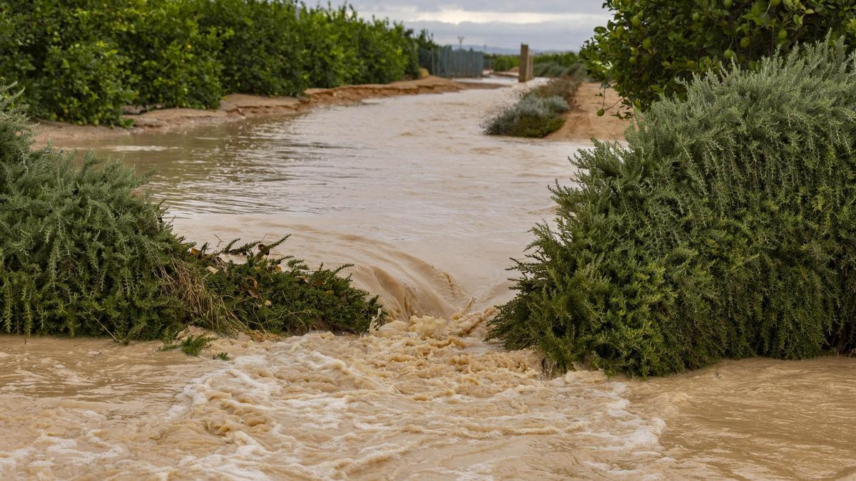 Situación en San Javier (Murcia)
