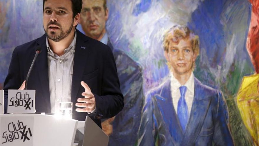 Garzón apuesta por salir de la OTAN y abandonar la &amp;quot;doctrina de Bush y de Hollande&amp;quot;