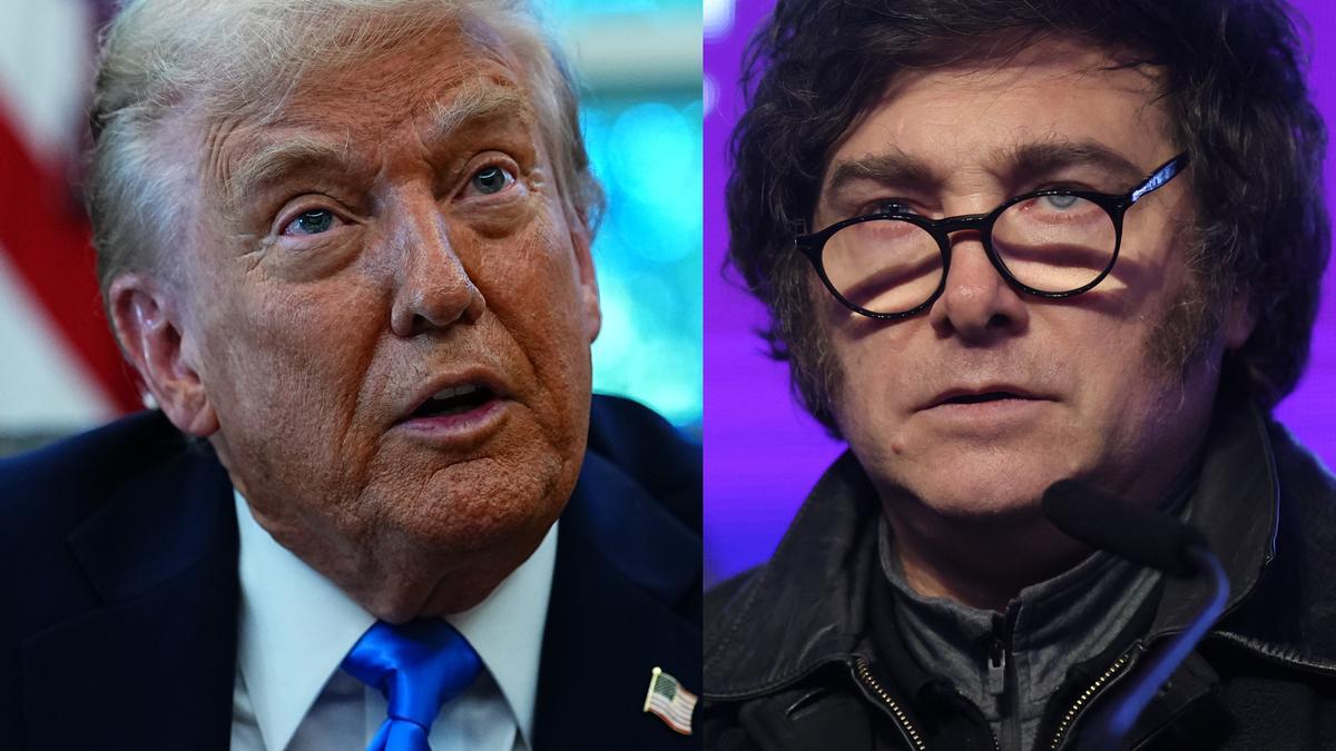 El presidente de Estados Unidos y el de Argentina.