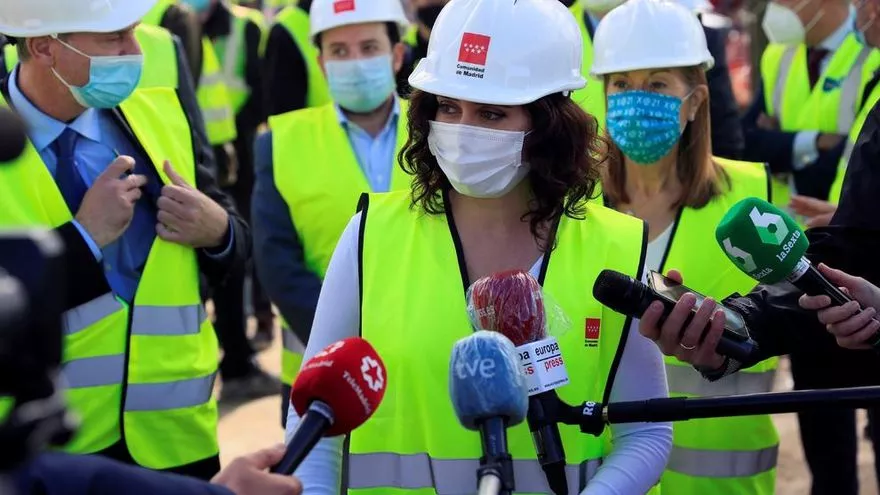 La presidenta de la Comunidad de Madrid, Isabel Díaz Ayuso.