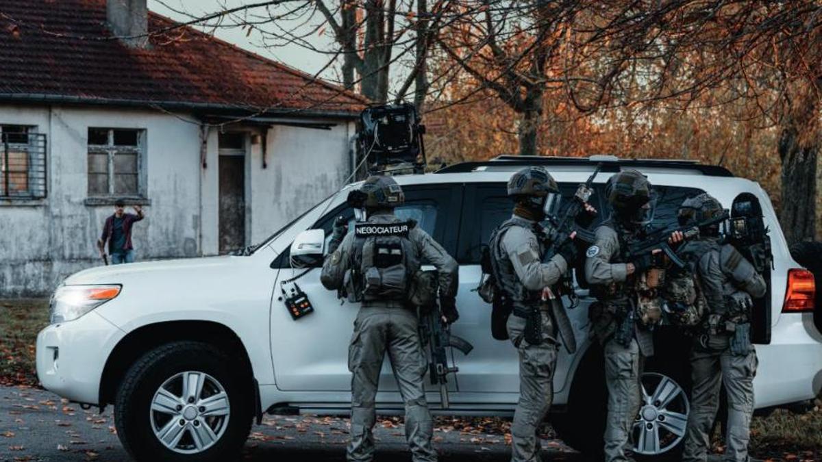 Grupo GIGN de la Gendarmería.
