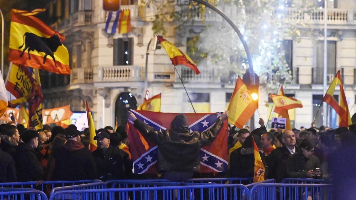 El TSJ de Madrid contradice a la Delegación de Gobierno y autoriza una manifestación de la Falange en Ferraz