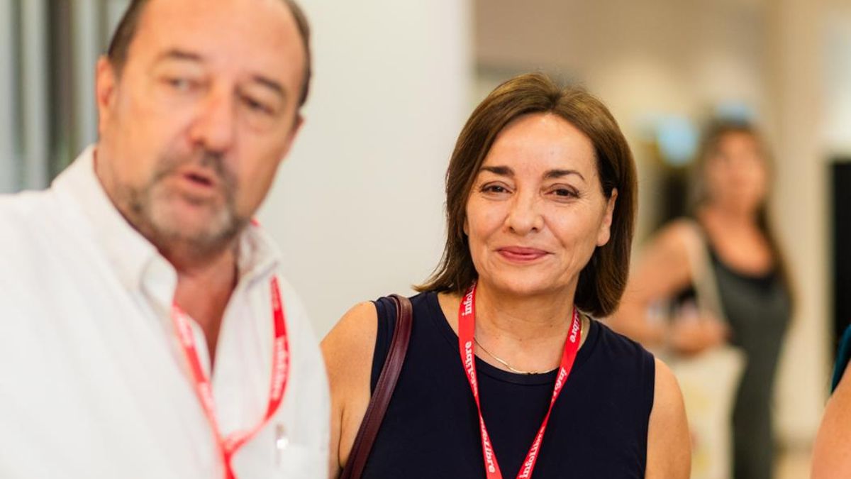 Pepa Bueno y Jesús Maraña durante el curso de verano de infoLibre.