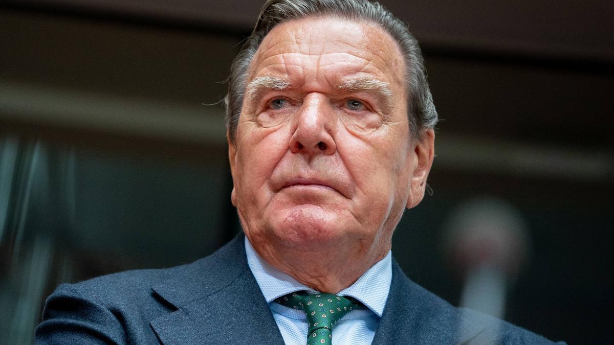 El excanciller alemán Gerhard Schroeder