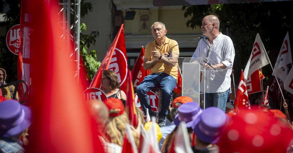 CCOO y UGT se movilizan este miércoles ante la CEOE para advertir de ...