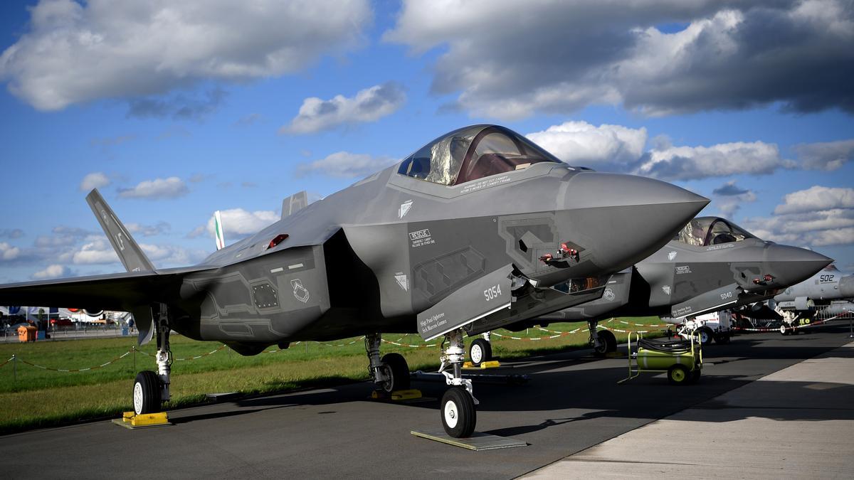 Un F-35 Lightning II de la empresa estadounidense Lockheed Martin.