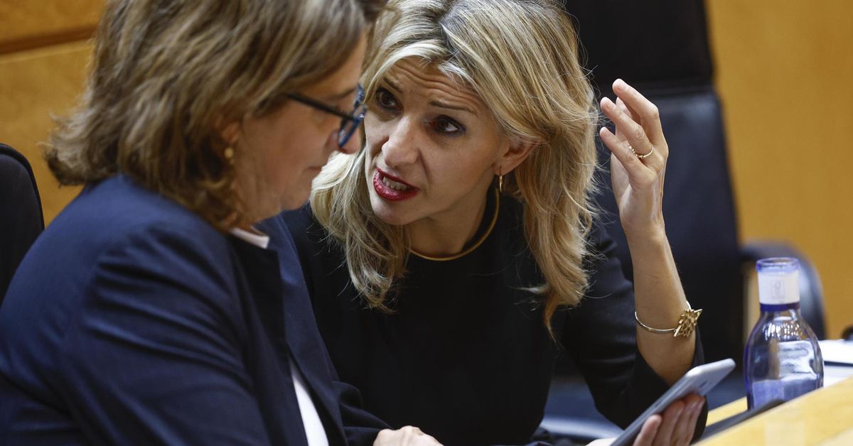 Podemos vota con PP y Vox para tumbar un decreto de Yolanda Díaz