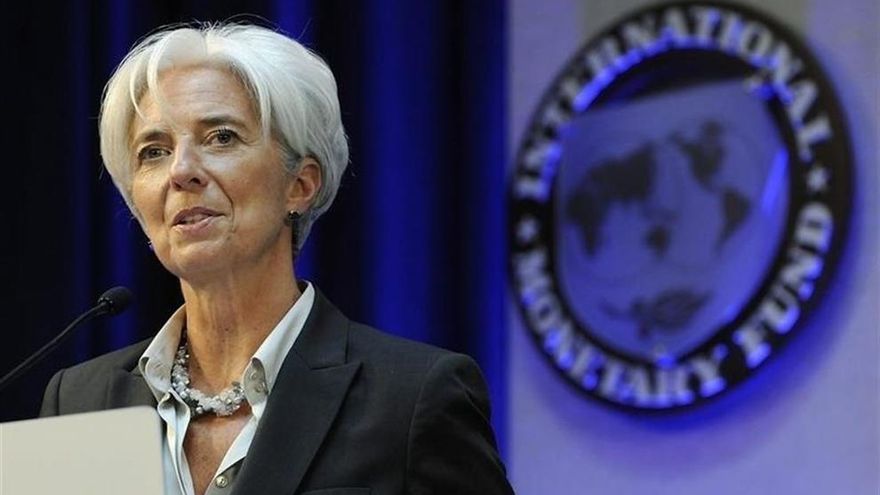 La directora del FMI, Christine Lagarde.