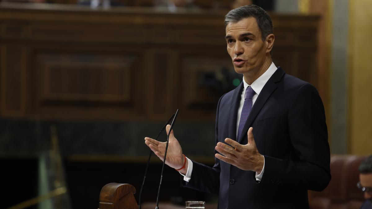 Comparecencia de Pedro Sánchez en el Congreso de los Diputados