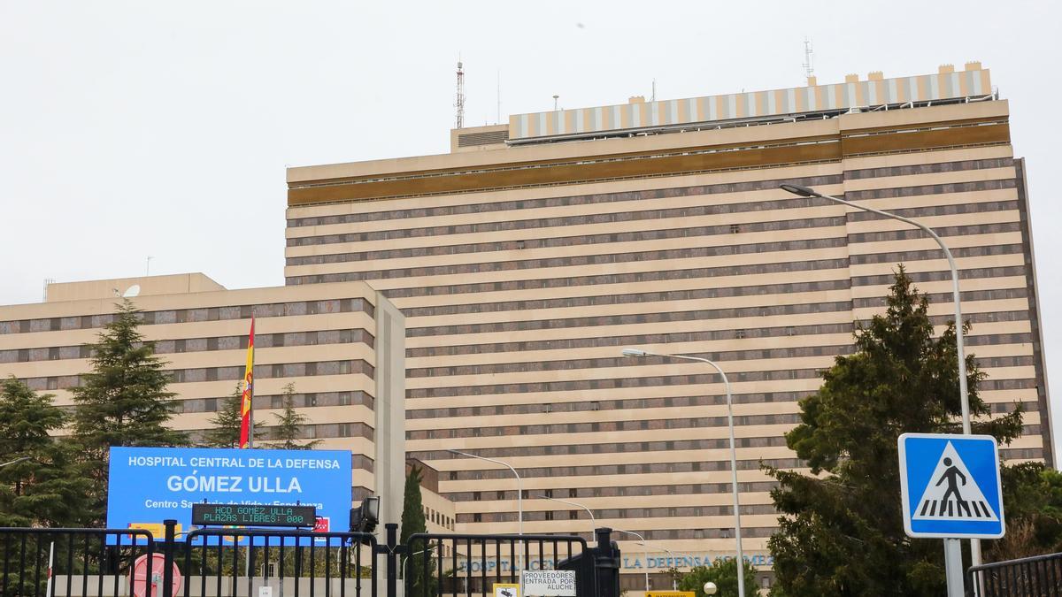 Archivo - Edificio del Hospital Militar Gómez Ulla