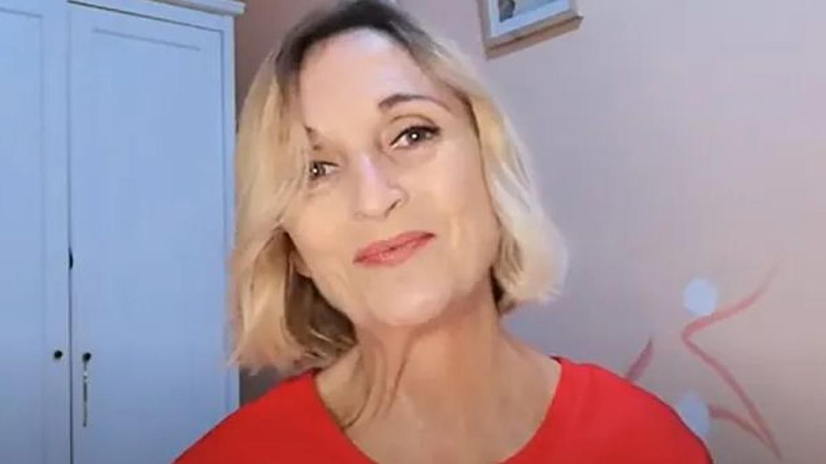 La actriz Cristina Fenollar