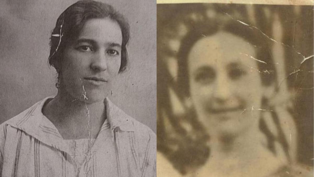 Asunción Arias Catela y Ángeles Domínguez López.